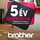 Brother nyomtatók akár 5 év garanciával!