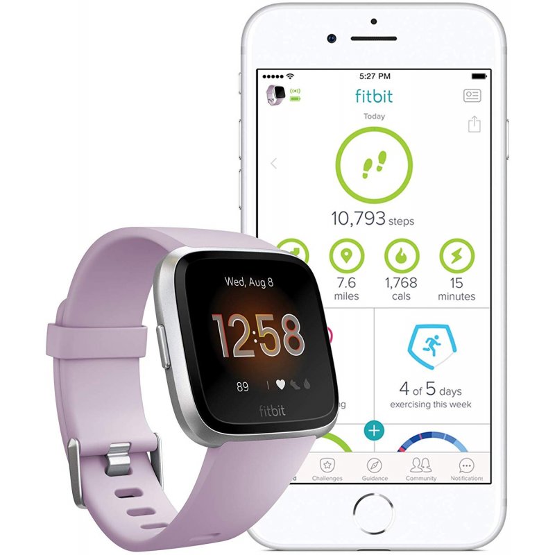 fitbit versa light watch