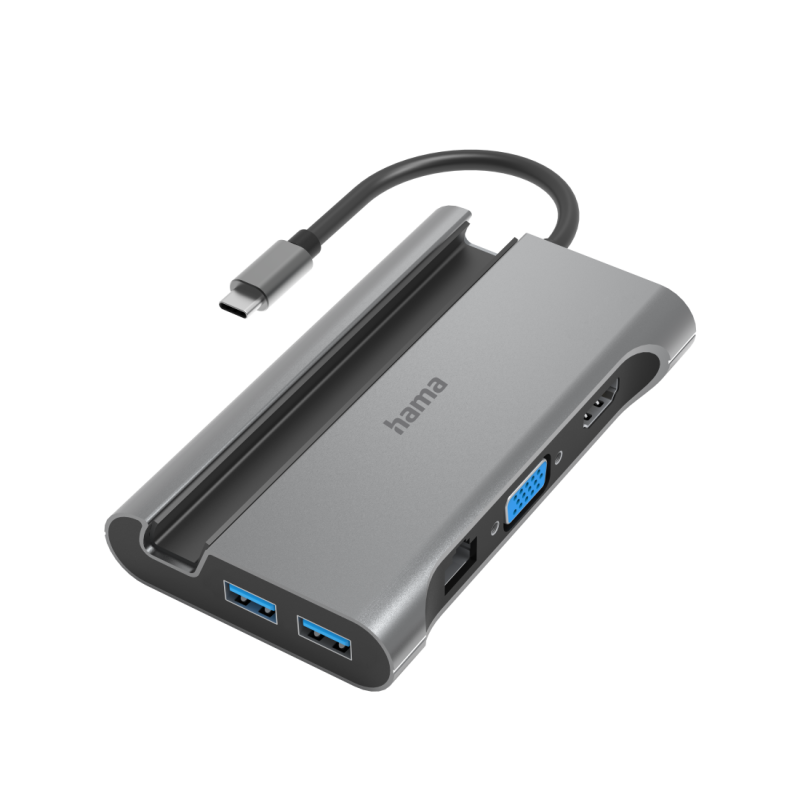 Hama USB TYPE-C 7 IN 1 DOKKOLÓ ADAPTER 