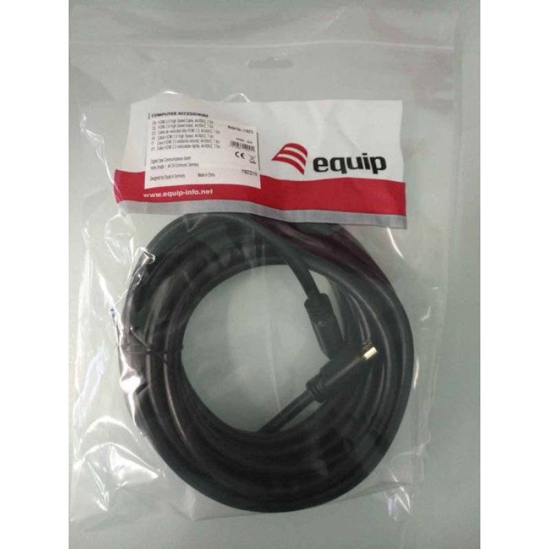 119373 HDMI 2.0 Cable, 10m, 4K/60Hz - Equip