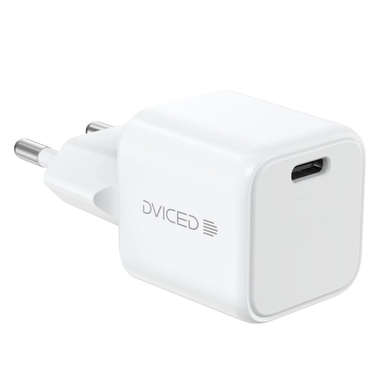 Dviced DV221004 30W adapter + Type-C kábel - Fehér