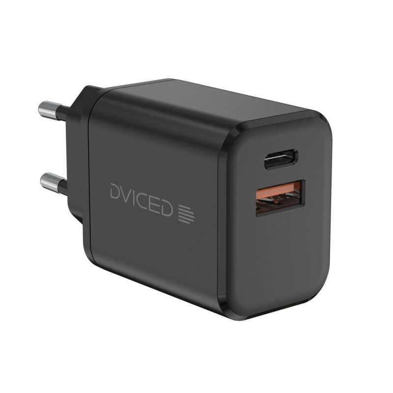 Dviced DV221007 35W USB/Type-C adapter - Fekete
