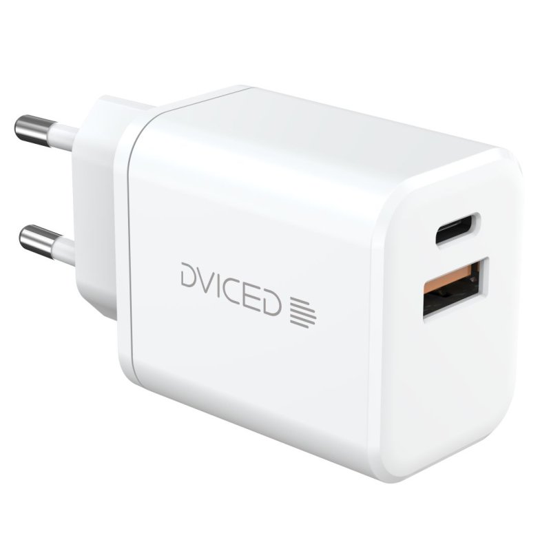 Dviced DV221008 35W USB/Type-C adapter + Type-C kábel - Fehér