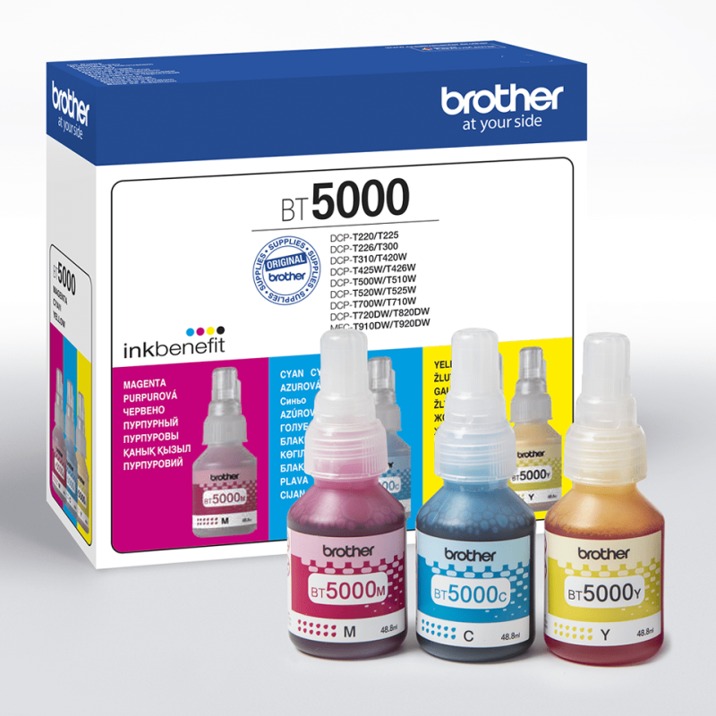 Brother BT5000 Color CMY Multipack