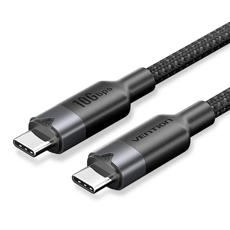 Vention TRGBF USB Type-C kábel 1m - Fekete
