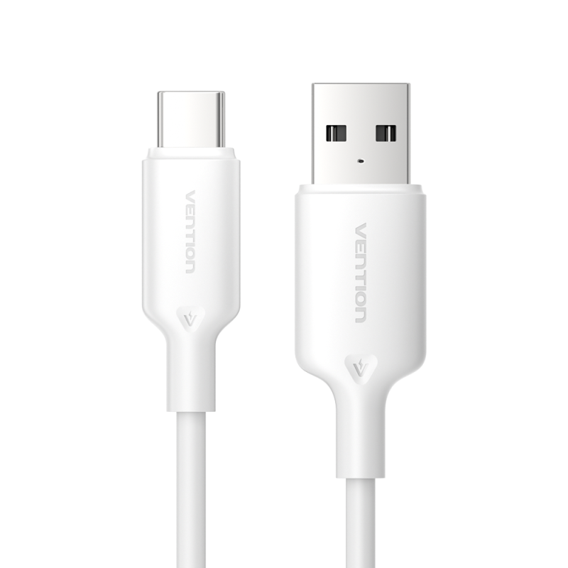Vention USB-A - USB Type-C 2m kábel - Fehér
