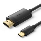 Vention USB-C - HDMI 1,5m - Fekete