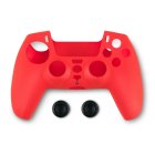 Spartan Gear Kontroller védőtok és analóg végőgumi (PS5) - Piros