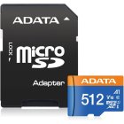 ADATA microSDXC 512GB UHS-I/U1 + adapter