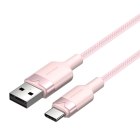 Vention CTNPF USB-A - USB-C 1m - Rózsaszín