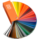 RAL K5 Colour fan deck semi matt