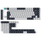 Keychron PBT-134-HU magyar billentyűkészlet - Fehér-kék