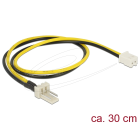 Delock 83655 3 pin - 2 pin átalakító 30cm