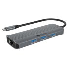 Raidsonic Icy Box IB-DK4034A-CPD 6-in-1 USB Type-C notebook dokkolóállomás