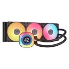 CORSAIR iCUE LINK TITAN 360 RX LCD - Fekete