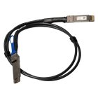 Mikrotik DDQ+DA0001 kábel 1m - Fekete