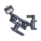 SMALLRIG Magic Arm dupla gömbfejjel (1/4'' - 20 csavar és NATO Clamp)