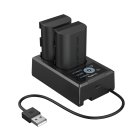 SMALLRIG 5409 akkumulátor és töltő szett (CANON LP-E6P)