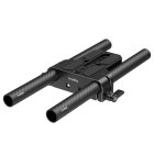 SmallRig 5609 alsó rögzítőlemez dupla 15 mm-es rúdszorítóval