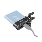 SMALLRIG 2245B Samsung T5 SSD tartó (BMPCC 4K/6K és Z CAM)