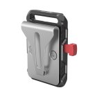 SMALLRIG 2990 Mini V-Mount akkumulátor foglalat övcsipesszel