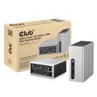 Club3D CSV-3104D USB‑A 5 Gbps 4K30 mini dokkolóállomás