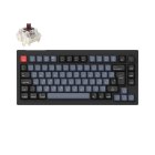 Keychron V1 Max HU Gateron Jupiter Brown - Fekete-kék