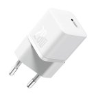 Baseus GaN5 Mini gyorstöltő 20W USB-C - Fehér