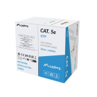 Lanberg LAN Ethernet hálózati kábel UTP CAT.5e CCA 305m - Szürke
