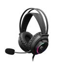 White Shark WOLF GH-2044 gamer fejhallgató mikrofonnal - fekete