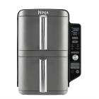 Ninja SL400EU Double Stack XL 9.5 l - Emeletes forrólevegős sütő - Szürke