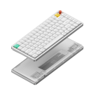 NuPhy Air75 V3 Gateron Blush nano HU - Fehér