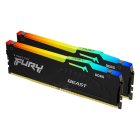Kingston FURY Beast RGB Expo 32GB / 6400MHz DDR5 Kit - Fekete