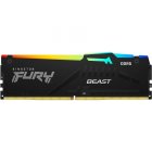 Kingston FURY Beast RGB 32GB / 5200MHz DDR5  - Fekete