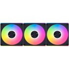 Lian Li UNI FAN CL Wireless 120 Triple pack - Fekete