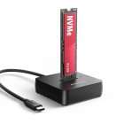 AXAGON ADSA-M2C11L USB-C 10Gbps dokkolóállomás M.2 NVMe SSD-hez