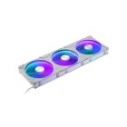 Phanteks D30 PWM Reverse Airflow D-RGB 140 - Fehér (3db)