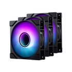 Phanteks M25 Gen2 PWM D-RGB 120 - Fekete (3 db)