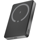AVAX PB600 FREELY+ 15W Mágneses SLIM Vezeték nélküli Powerbank 10.000mAh + 20W USB-C (PD3.0), szürke
