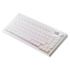 AVAX GM02 PRO RGB HU - Fehér (Sárga switch)