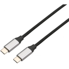 AVAX CB302G Töltőkábel USB-C - USB-C 60W - 1.5m - Acélszürke