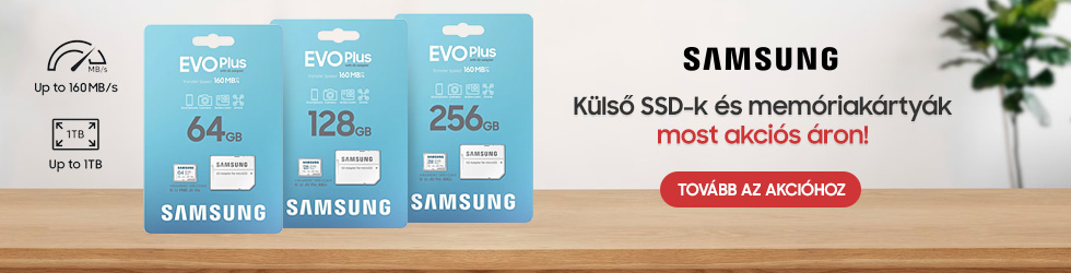 Samsung SSD és memóriakártya akció	