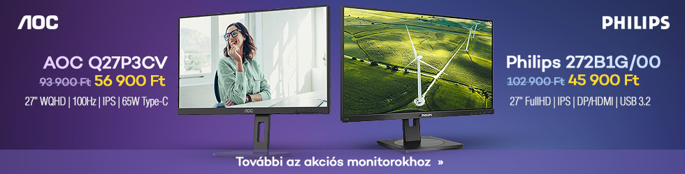 AOC Philips akció