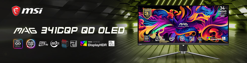 MSI MAG 341CQP QD-OLED
