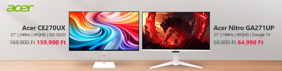 Acer monitor akció
