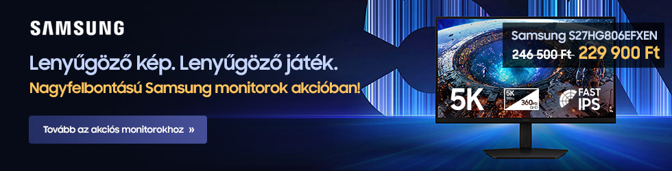 Samsung nagyfelbontású monitor akció!