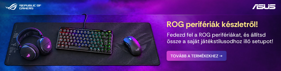 ROG perifériák raktárról!